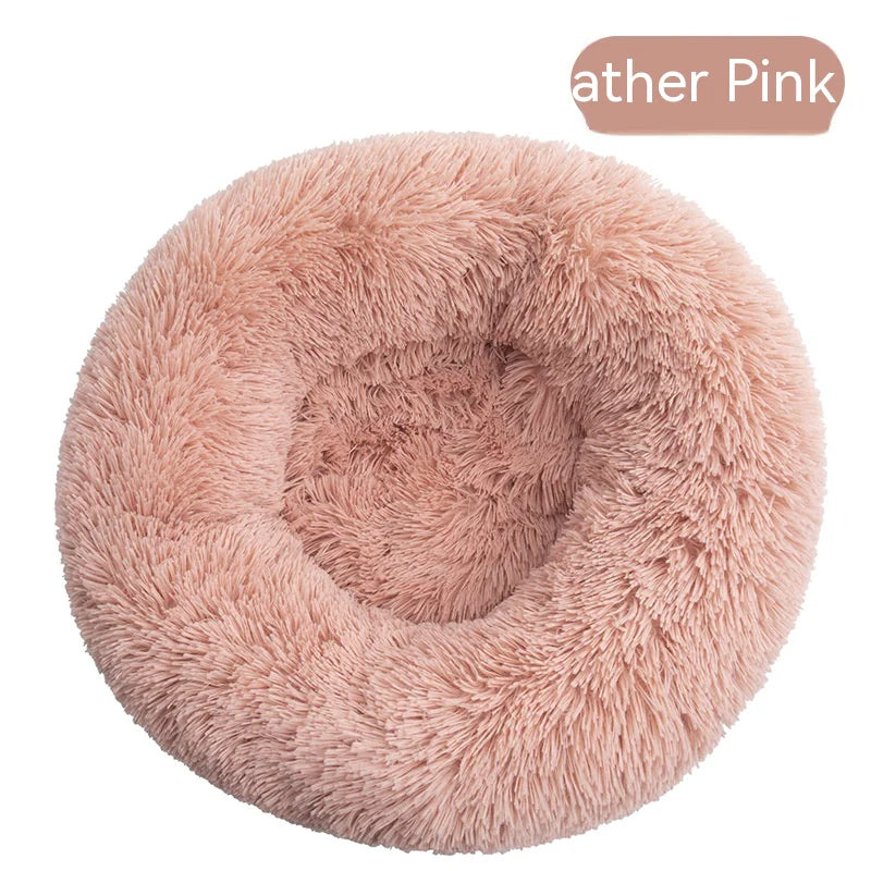 Plush Round Removable And Washable Kennel