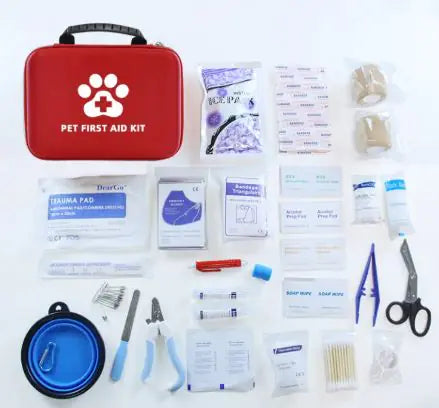 Compact Dog and Cat Travelling First Aid Kit