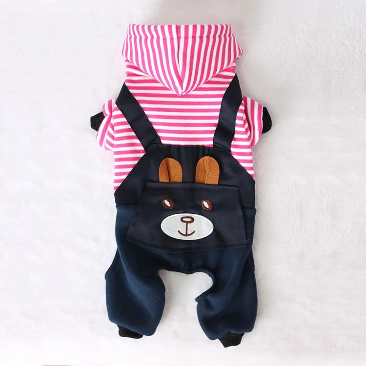 Fashion Striped Pet Dog Clothes