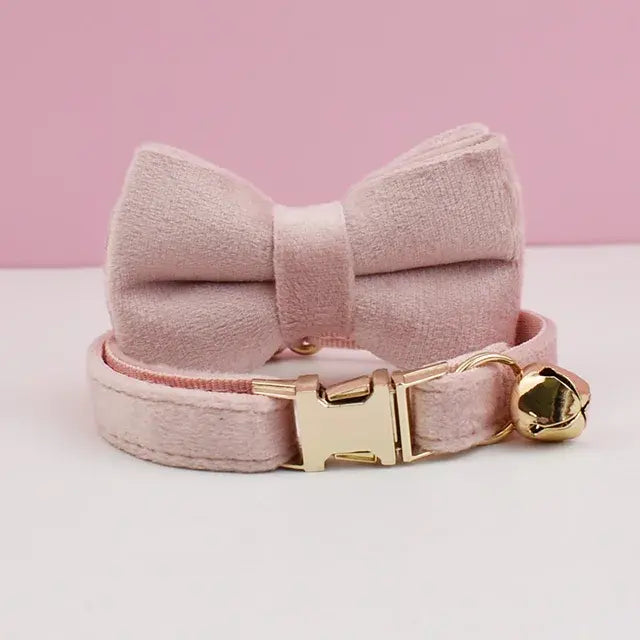 Velvet Cat Collar