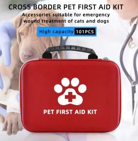 Compact Dog and Cat Travelling First Aid Kit