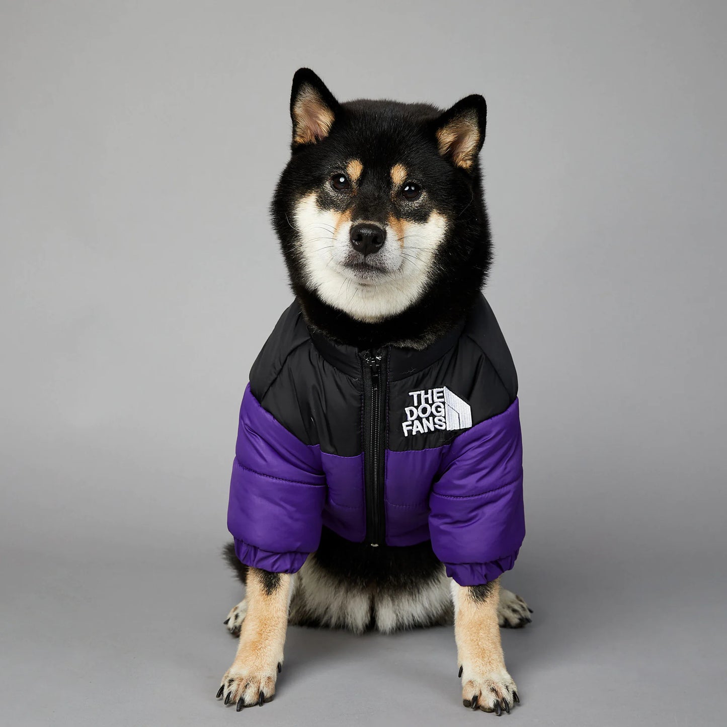 Fashion Warm Raincoat Dog Pet Padded Jacket