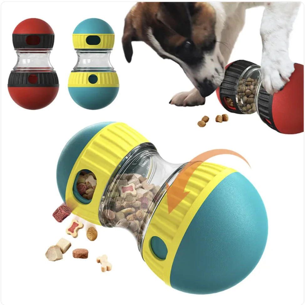 Interactive Food Dispensing Dog Toy Puzzle