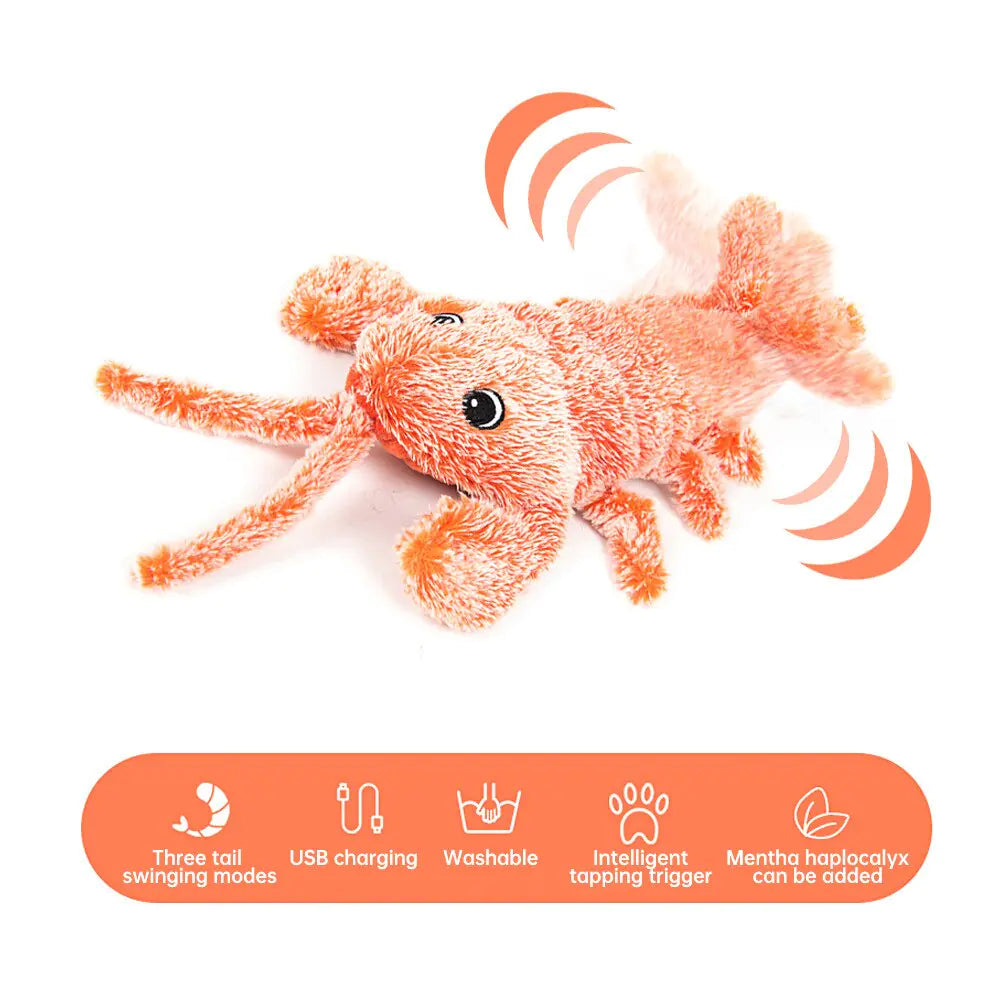 Jumping Shrimp Cat Toy