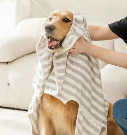 Ultra-Absorbent Pet Dog Bath Towel