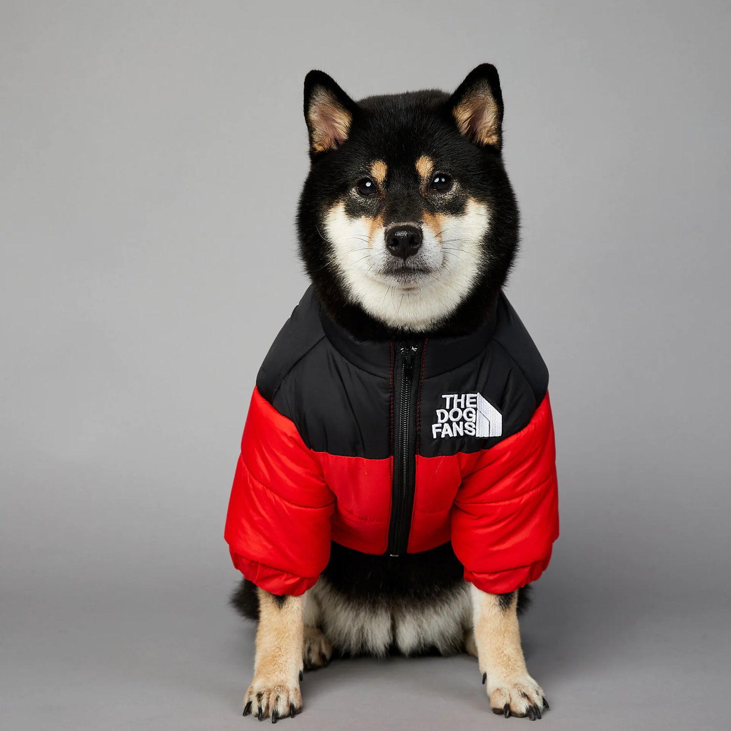 Fashion Warm Raincoat Dog Pet Padded Jacket